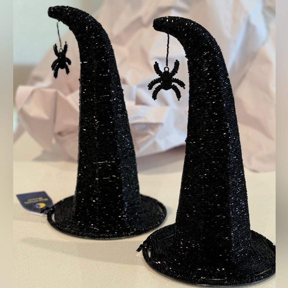 Beaded Witches Hat‎ Decor